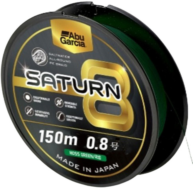 아부가르시아 새턴 8합사 낚시줄 0.8호, 국방, 1개