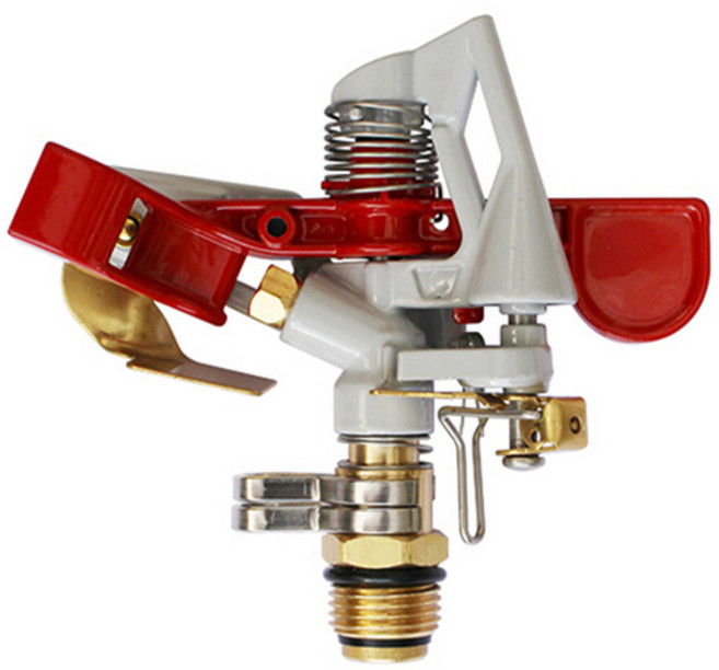 다농 각도조절 임팩트 스프링쿨러 헤드 DM-6, 1개, 혼합색상