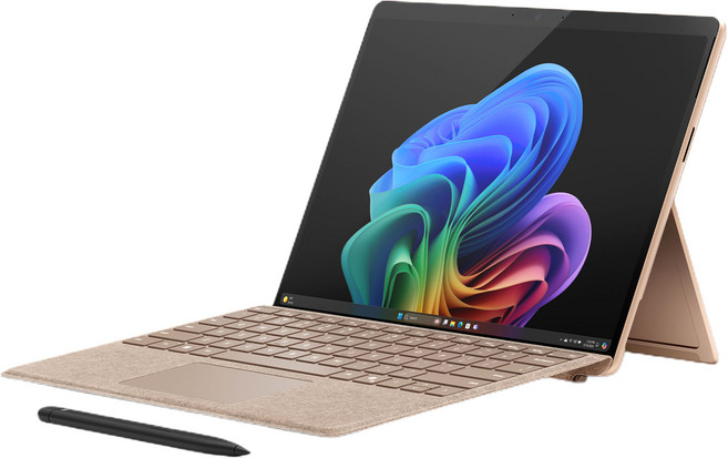 마이크로소프트 2024 서피스 프로 11 13 스냅드래곤 X 엘리트 C12 + 키보드 + 슬림펜 2 세트 + 마이크로소프트 오피스 2024 홈 영구버전 세트, 듄 + 블랙, 512GB, 16GB, WIN11 Home, 노트북(ZIA-00054), 키보드(8X6-00161)