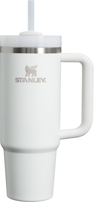 STANLEY 冒險系列 吸管隨手杯2.0, 880ml, 冰雪白, 1個