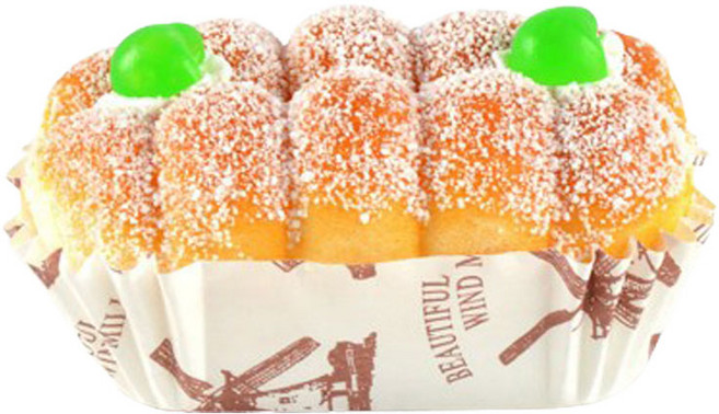 리나블루 부드러운 말랑빵 모형 사과 10cm, 혼합색상, 1개