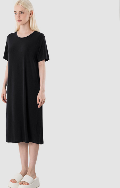 아르메데스 루즈핏 반팔 롱 원피스 AR-314