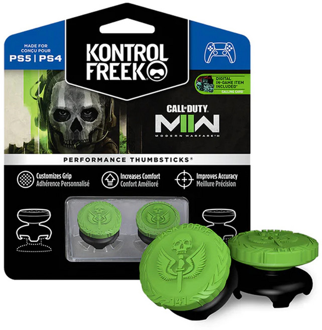 컨트롤프릭 CoD MW2 Blister Kit PS5 2p, 그린, 1개