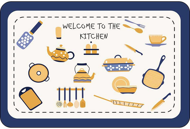 블루코지 규조토 드라잉 식기 건조 매트 50 x 60 cm, Style 11