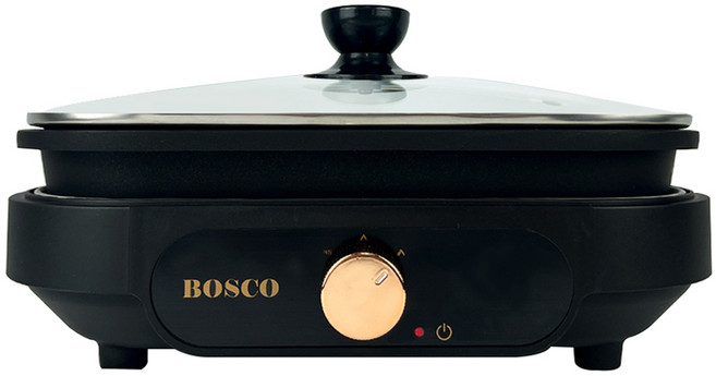 보스코 미니 전기그릴, BSC-G01BL(리치블랙)