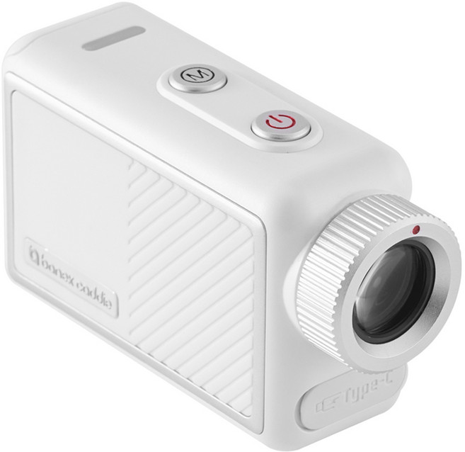 바넥스 캐디 미니 레이저 골프 거리측정기, BC-M01, 화이트