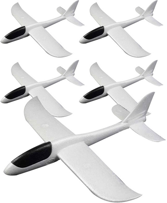 색칠하는 글라이더 비행기완구 5p, 혼합색상, 1세트