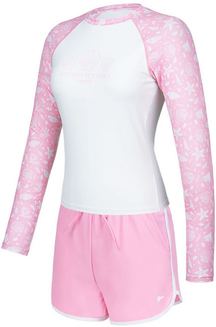 레노마 여성용 크램 래쉬가드 상하의 세트 RN-LS2E521