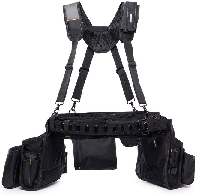 TOUGHBUILT 輕量魔鬼氈多功能工具袋組 TB-301-6, 1個