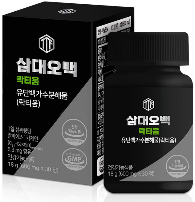 삼대오백 수면 건강 락티움 18g, 30정, 1개