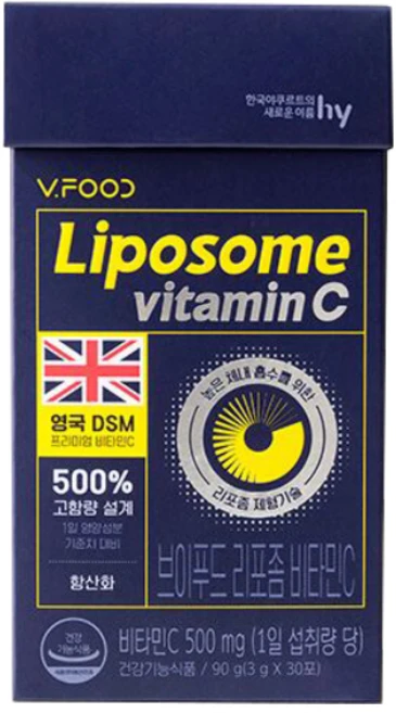 에치와이 브이푸드 리포좀 비타민C 30p, 1개, 90g - 쿠팡