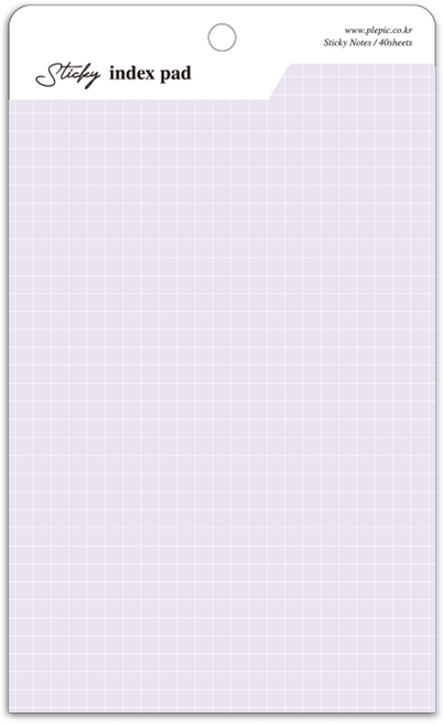 플레픽 스티키 인덱스 패드, 05그리드퍼퓸, 40개입, 1개