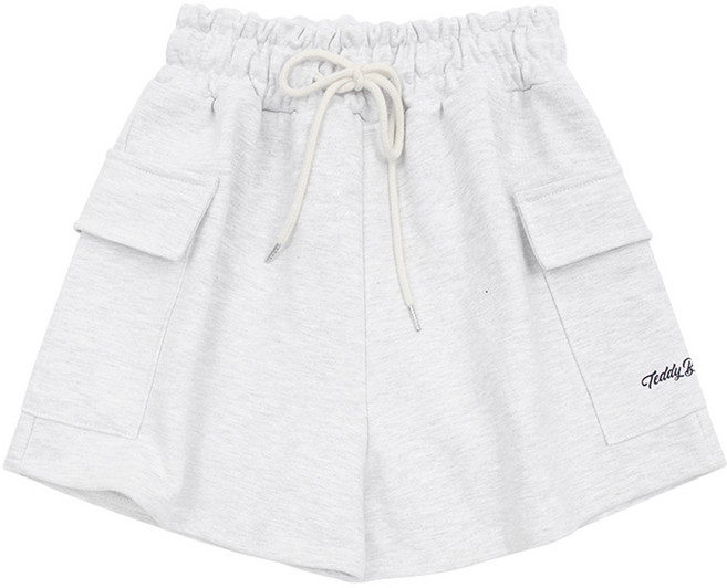 TR테디베어 아동용 테디베어 클래식 로고 카고 포켓 숏팬츠 TBONSPD20018