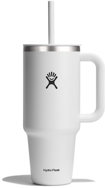하이드로플라스크 올어라운드 트래블 텀블러, White, 1.18L, 1개