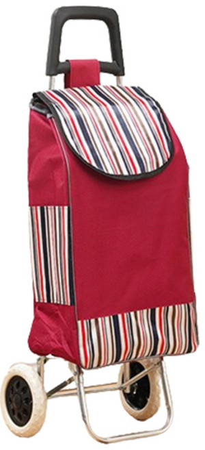 달콤상점 시장 바구니 캐리어, 레드, 1개