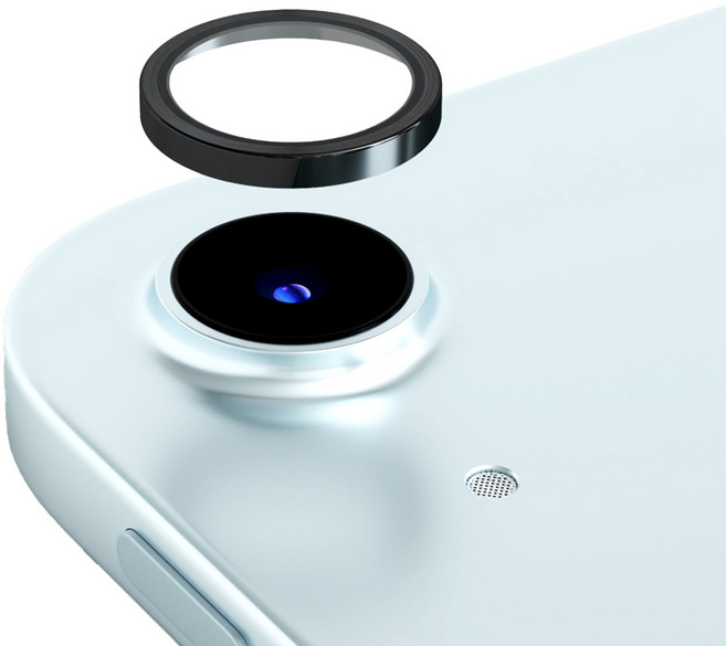 힐링쉴드 카메라렌즈 프레임 강화유리필름, 혼합색상, 1개