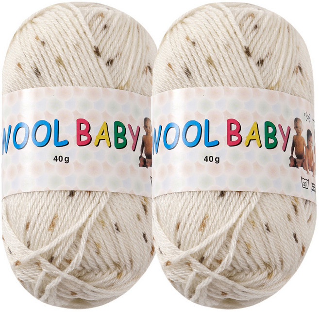 울베이비 뜨개실, 31373 아몬드봉봉, 2개