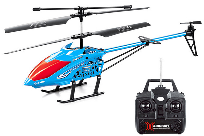 무선조종 RC헬기, 레드 + 블루, 1개