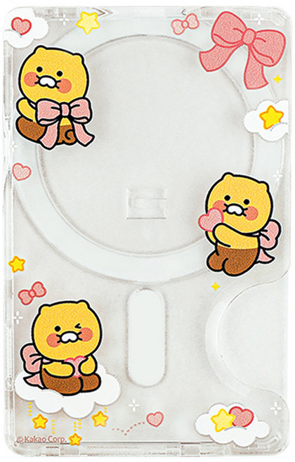 카카오프렌즈 CS 맥세이프 카드홀더, 리본 춘식이, 1개