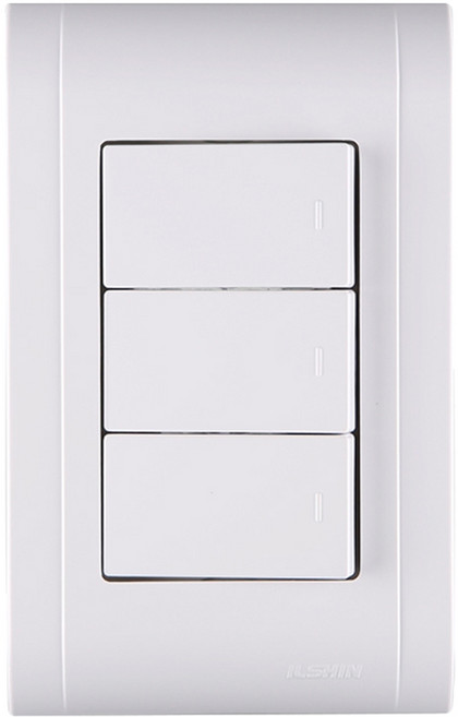 원하 BO 스위치 3구1로 미르화이트, 1개