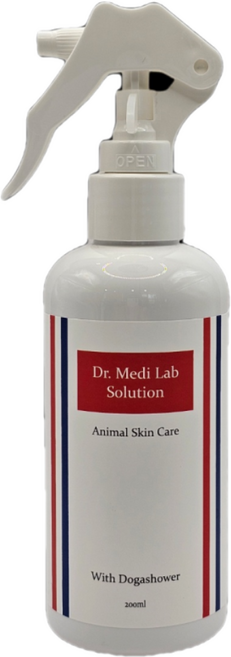 독샤워 강아지 닥터 메디 랩 솔루션, 200ml, 1개입, 1개