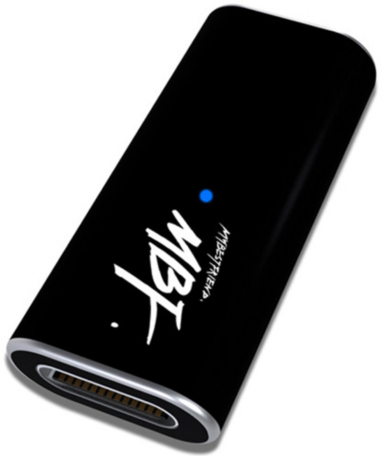 엠비에프 USB4.0 Gen3x2 USB C(F)타입-C(F)타입 연장 젠더 240W, MBF-G3FF01, 1개