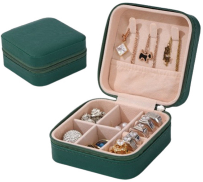 인더글로우 미니 악세사리 보관함, 1개, 그린