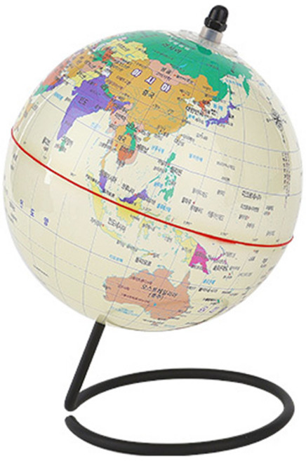 캐스비 네이처 지구본14cm, 연노란