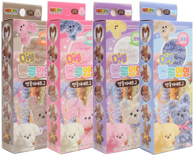 KY I&D DIY 모루인형 만들기 세트 2탄 12p, 랜덤 발송, 1개