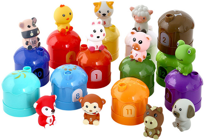 캐스비 튼튼 숫자매칭하우스 세트 2668, 1개