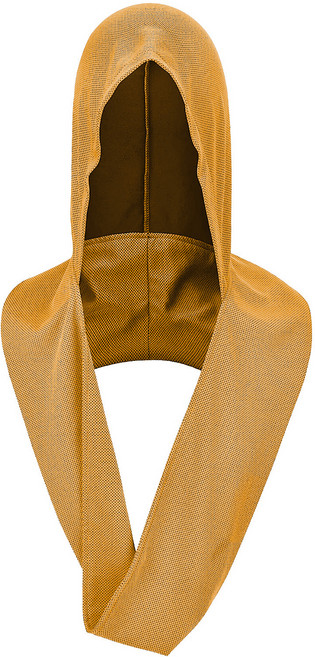 언헤브 풀오버 후드 스포츠타월 85 x 50 cm, 07 옐로우오렌지, 1개