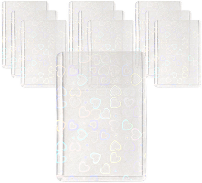 세로형 홀로그램 탑로더 10p, 랜덤발송, 1세트