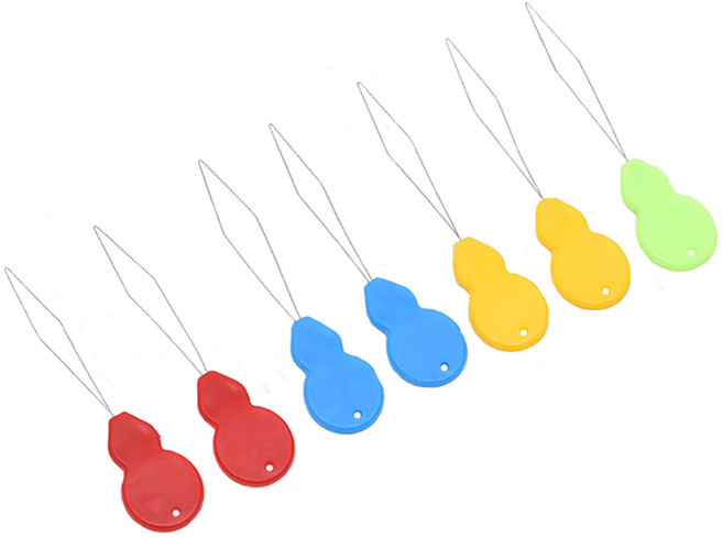 코히모 바늘 실끼우개 세트 5.0 x 1.5 cm 4W266, 랜덤 발송, 100개