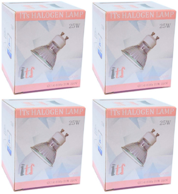 잇츠캔들 할로겐 전구 램프 캔들워머 25W 4p, 전구색