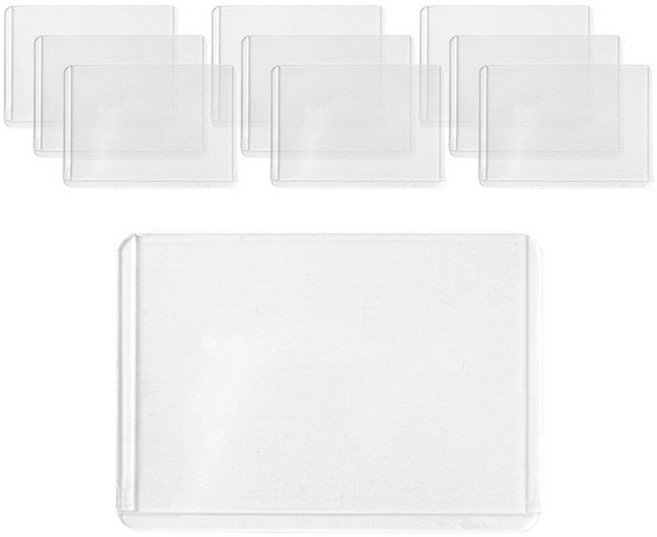 투영디자인 가로형 탑로더 10p, 투명, 1개