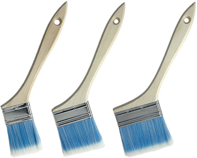 월드크린 겸용 꺾임 페인트 붓 3종 세트, 1세트