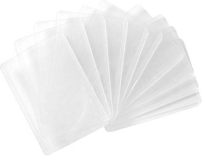 투영디자인 세로형 탑로더 10p, 투명, 1세트