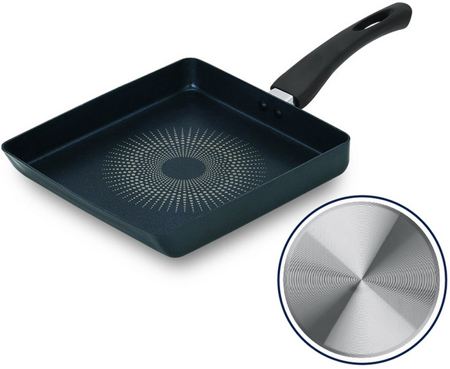 리벤스 베이직 스마트 사각팬, 1개, 24cm