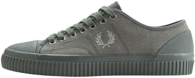 프레드페리 남녀공용 휴즈 로우 캔버스 스니커즈 SFPU242C365-V64