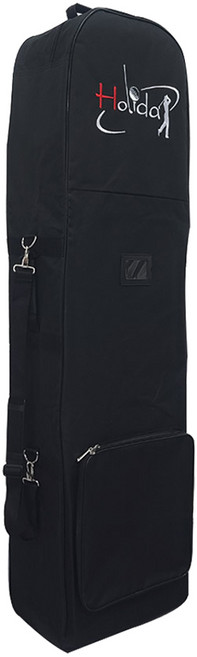 Holida 골프 자수로고 항공커버 바퀴형, 블랙