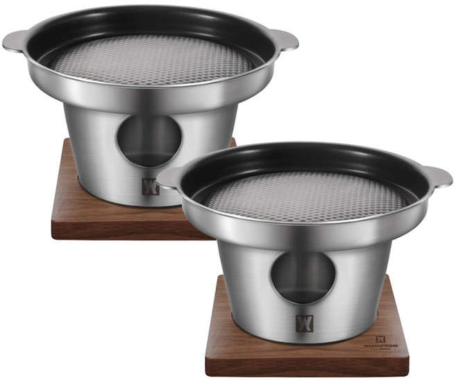 바겐슈타이거 KILN 통3중 스텐 미니화로 세트, 170mm, 2세트