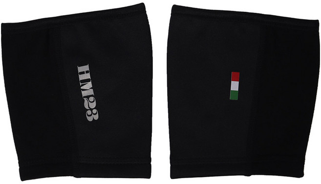 하이만 숏 레그워머 양발 세트, 블랙