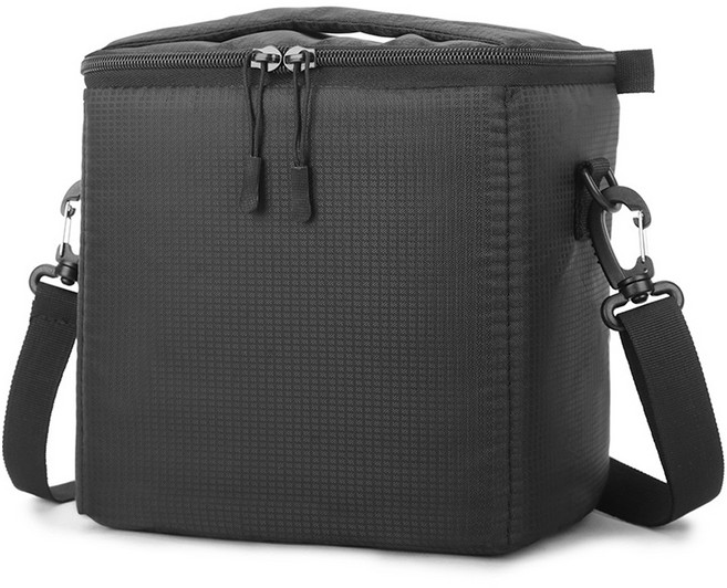 Ez2mk 속가방 겸용 충격 방지 카메라 숄더백 IN-X4, 블랙, 1개