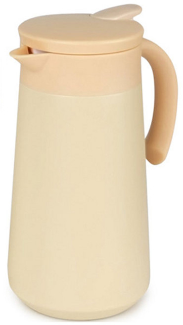 에버튼하우스 스테인레스 304 핸디 저그 보온물병, 옐로우, 1개, 800ml