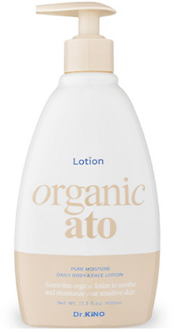 닥터키노 아기 유기농 보습케어 아토 로션, 1개, 400ml