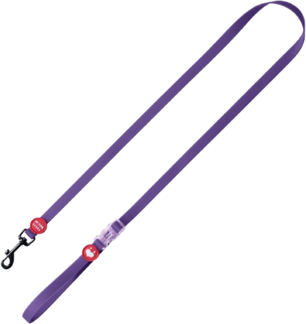 퍼피갤러리 반려동물 weather proof 방수 리쉬 산책용품, 퍼플, 1개