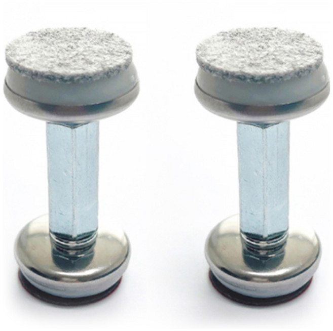 지오비즈 흔들림방지 가구 무타공 스토퍼 56~76mm, 2개