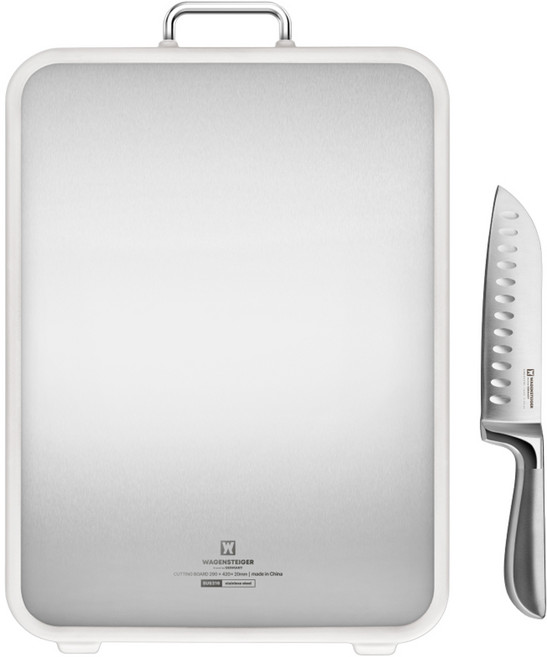 바겐슈타이거 슈미트 칼 + 비앙코316 양면도마 세트, 1세트, 산도쿠칼 + 양면도마