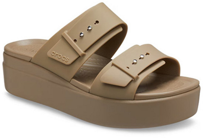 크록스 여성용 브루클린 로우웻지 샌들 CR 207431