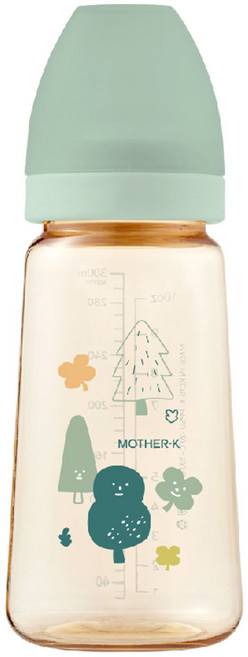MOTHER-K 精粹極簡PPSU奶瓶 不含奶嘴, 綠野仙蹤, 280ml, 1個
